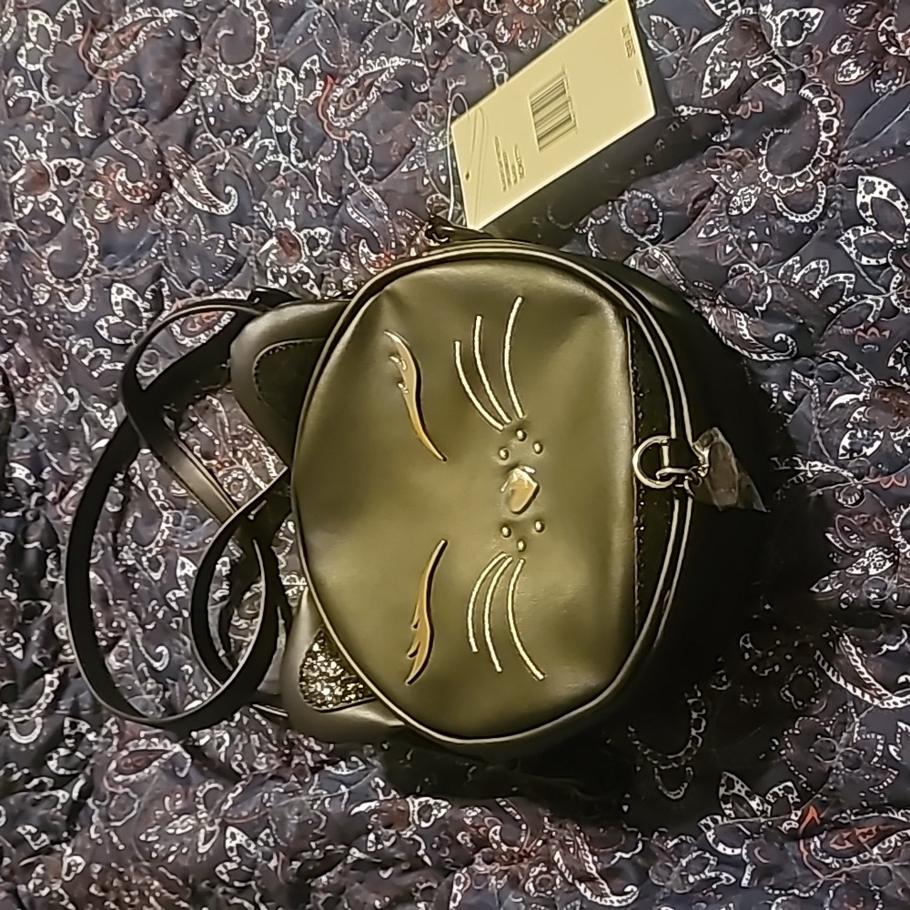Betsey Johnson Black Cat Crossbody